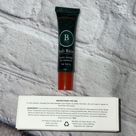 Bali Balm Sweet Orange & Coconut Lip Balm - Picture 4 of 4